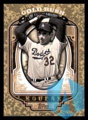 2012 Topps Wrapper Redemption Gold Rush Sandy Koufax #47
